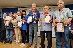 Подведены итоги турнира среди ветеранов, посвященного 80-летию Великой Победы