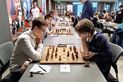 Сборная ДЮСШ им. Ботвинника упрочила лидерство в чемпионате Москвы