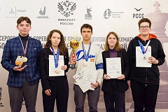 Команда МГУ им. Ломоносова заняла второе место на Кубке НШСЛ