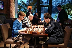 Команда Москвы сразилась со сборной Континентальной шахматной лиги