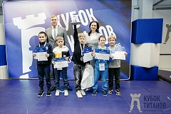 Москвичи завоевали три медали на этапе Детского Кубка России «Кубок Титанов»