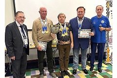 Московские ветераны завоевали два комплекта медалей на командном первенстве России по блицу. Поздравляем!