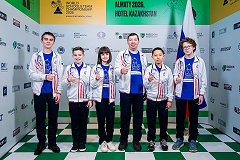 Команда Курчатовской школы стала серебряным призером первенства Азии среди школьников