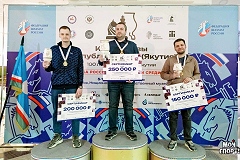 Владимир Захарцов занял третье место на этапе Кубка России в Якутске