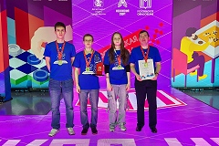 Команда Курчатовской школы первенствовала в городском турнире «Пешка и ферзь»