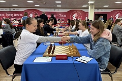 Первая и вторая команды ШСМ сыграли вничью в седьмом туре чемпионата России