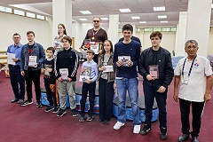 Москвичи заняли весь пьедестал в турнире по рапиду на фестивале «Подмосковная весна»