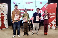 Николай Клейменов первенствовал во втором этапе Кубка Москвы по рапиду