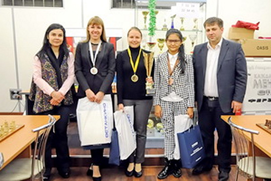 Валентина Гунина выиграла новогодний блицтурнир в ШК «Останкино»