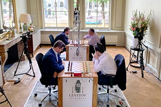Владимир Крамник выиграл турнир по блицу на Levitov Chess Week  2019