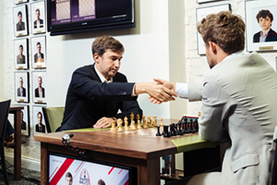 Сергей Карякин делит пятое место на этапе Grand Chess Tour в Сент-Луисе