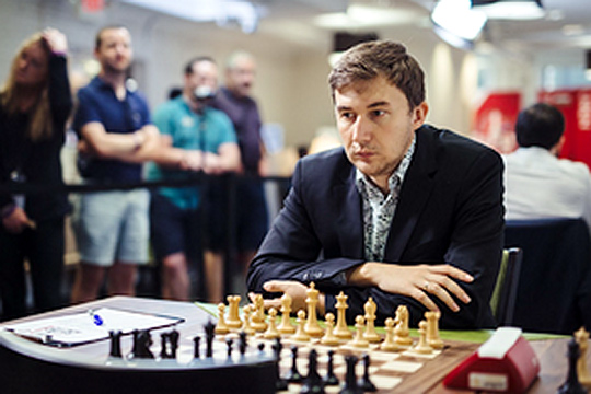 Сергей Карякин финишировал пятым на этапе Grand Chess Tour в Сент-Луисе