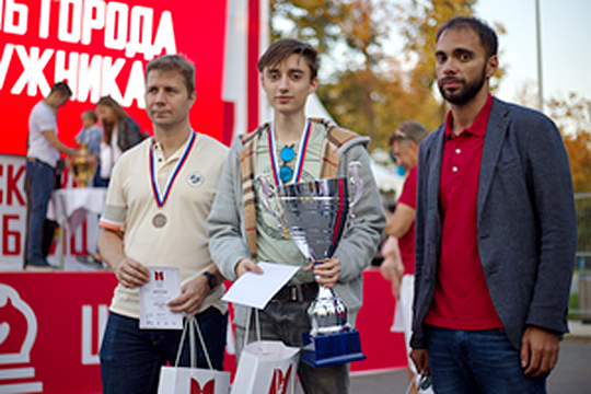 Чемпионом Москвы по блицу впервые стал Даниил Дубов