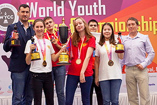 У москвичей четыре медали юношеского первенства мира. Поздравляем!