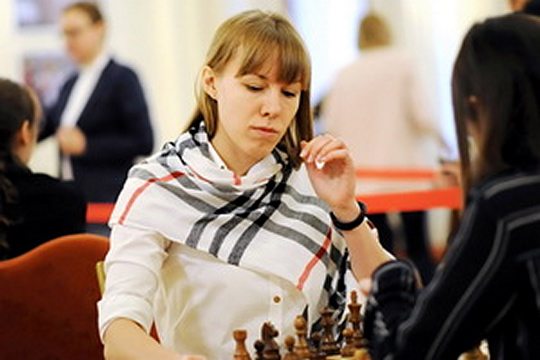 Ольга Гиря делит третье место на чемпионате Европы по рапиду