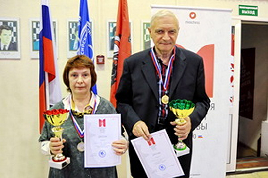 Сергей Юферов и Лариса Хропова – чемпионы Москвы среди ветеранов