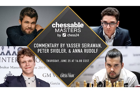 Ян Непомнящий повел в счете в матче с Владиславом Артемьевым на Chessable Masters