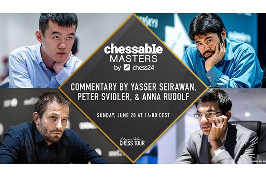 Александр Грищук не прошел в полуфинал турнира Chessable Masters