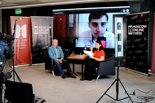 Новые гости студии Moscow Online Chess