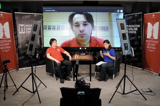 В студии Moscow Online Chess обсудили вопросы детских шахмат