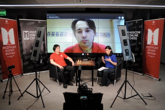 В студии Moscow Online Chess обсудили вопросы детских шахмат