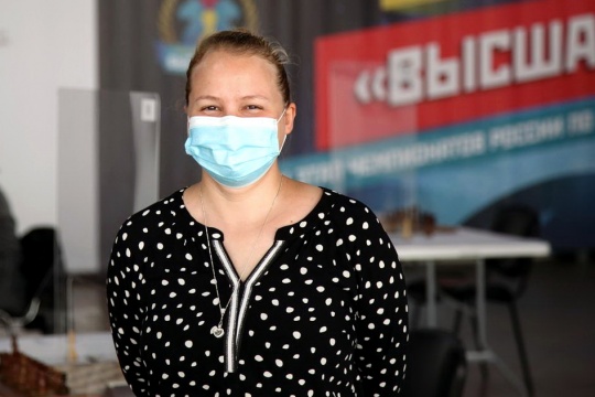 Валентина Гунина досрочно выиграла Высшую лигу чемпионата России среди женщин. Поздравляем!
