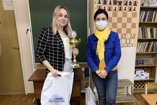 Алина Бивол выиграла Кубок Останкино по блицу среди журналистов