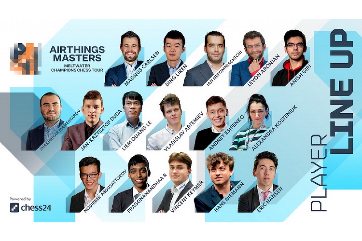 Ян Непомнящий и Александра Костенюк сыграют в первом этапе Champions Chess Tour 2022