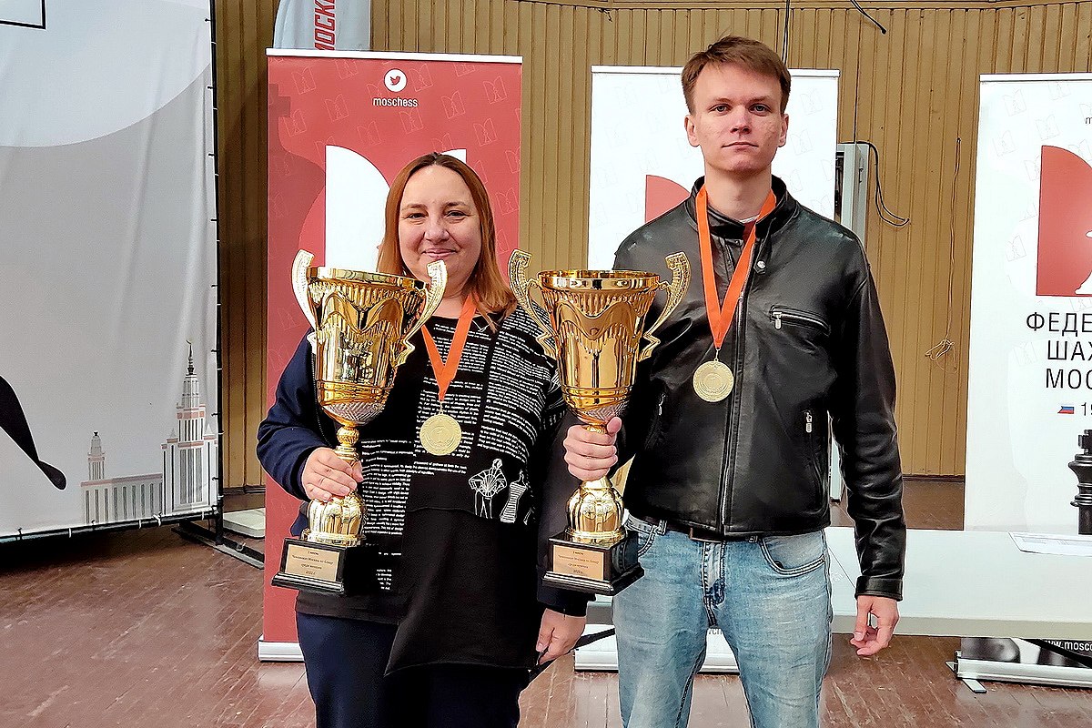 Никита Афанасьев и Екатерина Ковалевская – новые чемпионы Москвы по блицу!