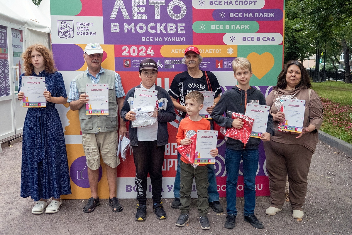 Новых чемпионов «Шахматного бульвара» наградили в минувшие выходные