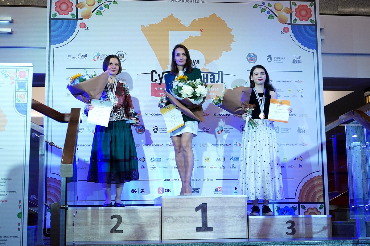 Екатерина Лагно – чемпионка России, Дарья Чарочкина и Даниил Дубов – призеры чемпионата. Поздравляем!