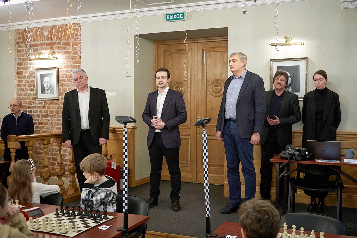 Детский турнир «Мемориал М. Дворецкого» стартовал в Центральном доме шахматиста