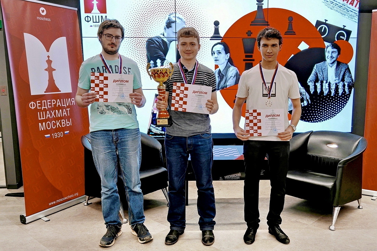 Кирилл Козионов и Екатерина Борисова – чемпионы Москвы по быстрым шахматам