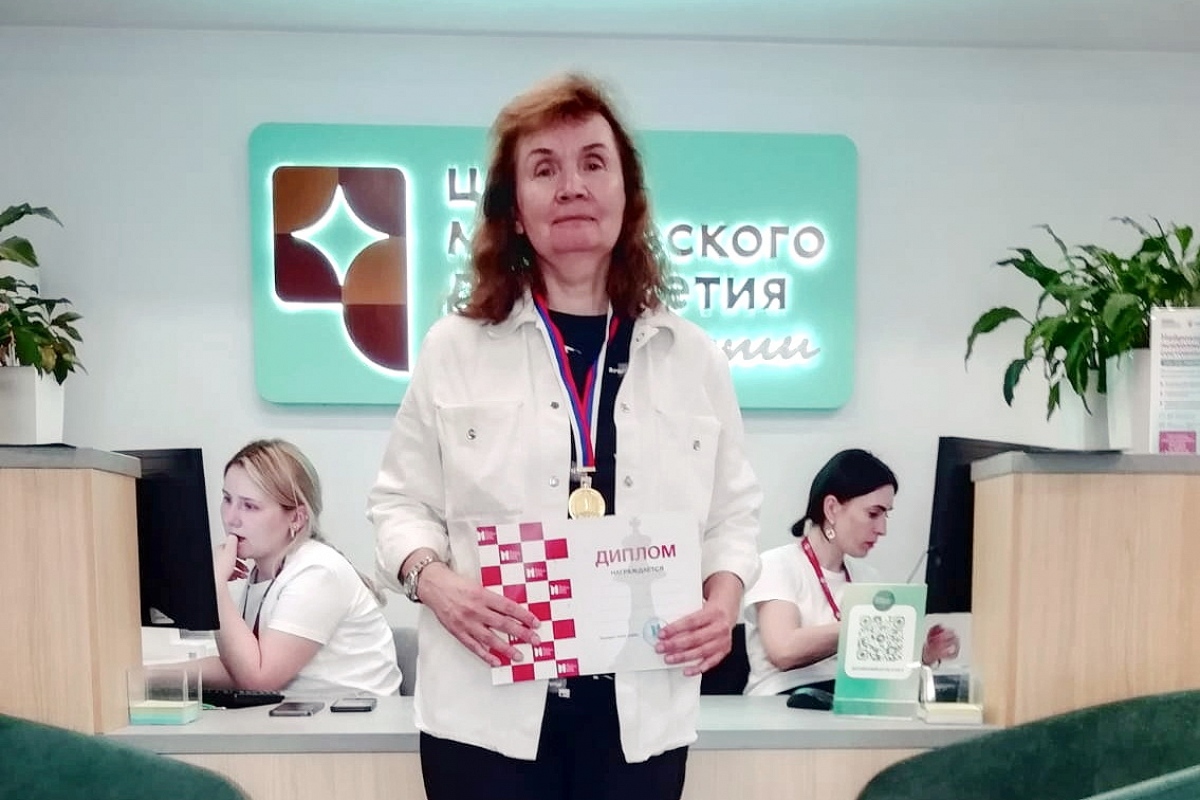 Ирина Михайлова – чемпионка Москвы среди ветеранов