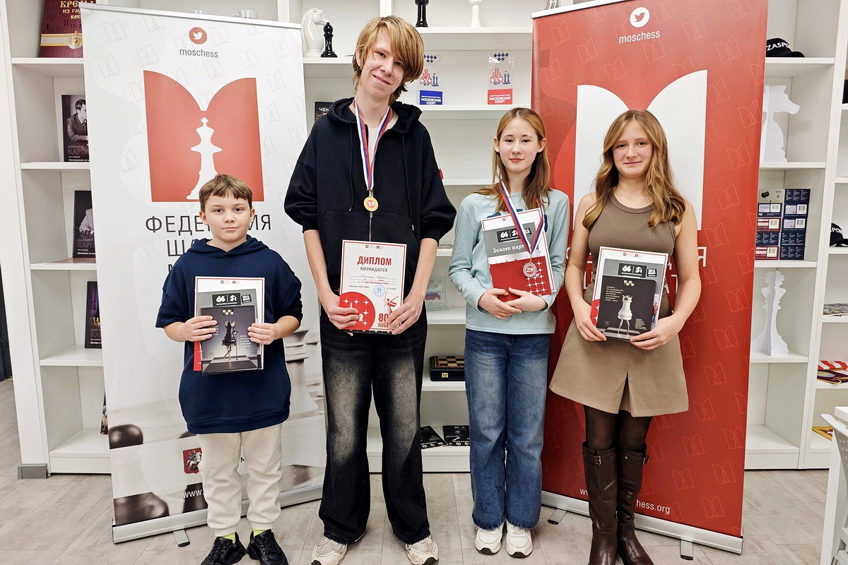 Заключительный этап Кубка Москвы по блицу прошел в Школе ФШМ в Центре им. Моссовета