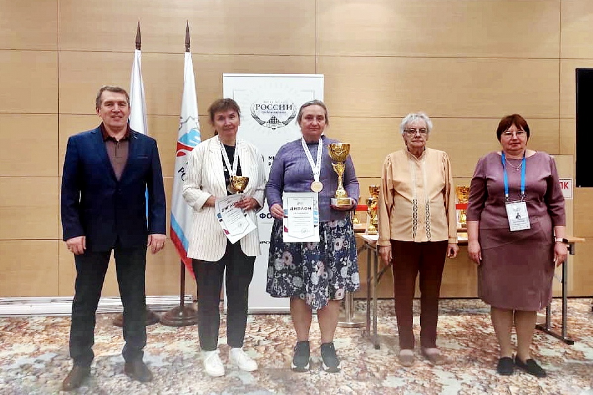 Ирина Михайлова и Галина Струтинская – призеры первенства России среди ветеранов
