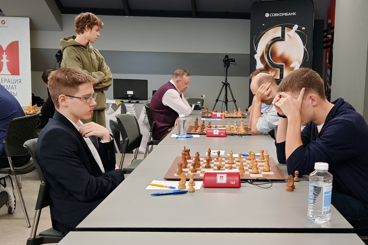 Давид Кауфман захватил лидерство в турнире с нормой гроссмейстера на Кубке Ботвинника