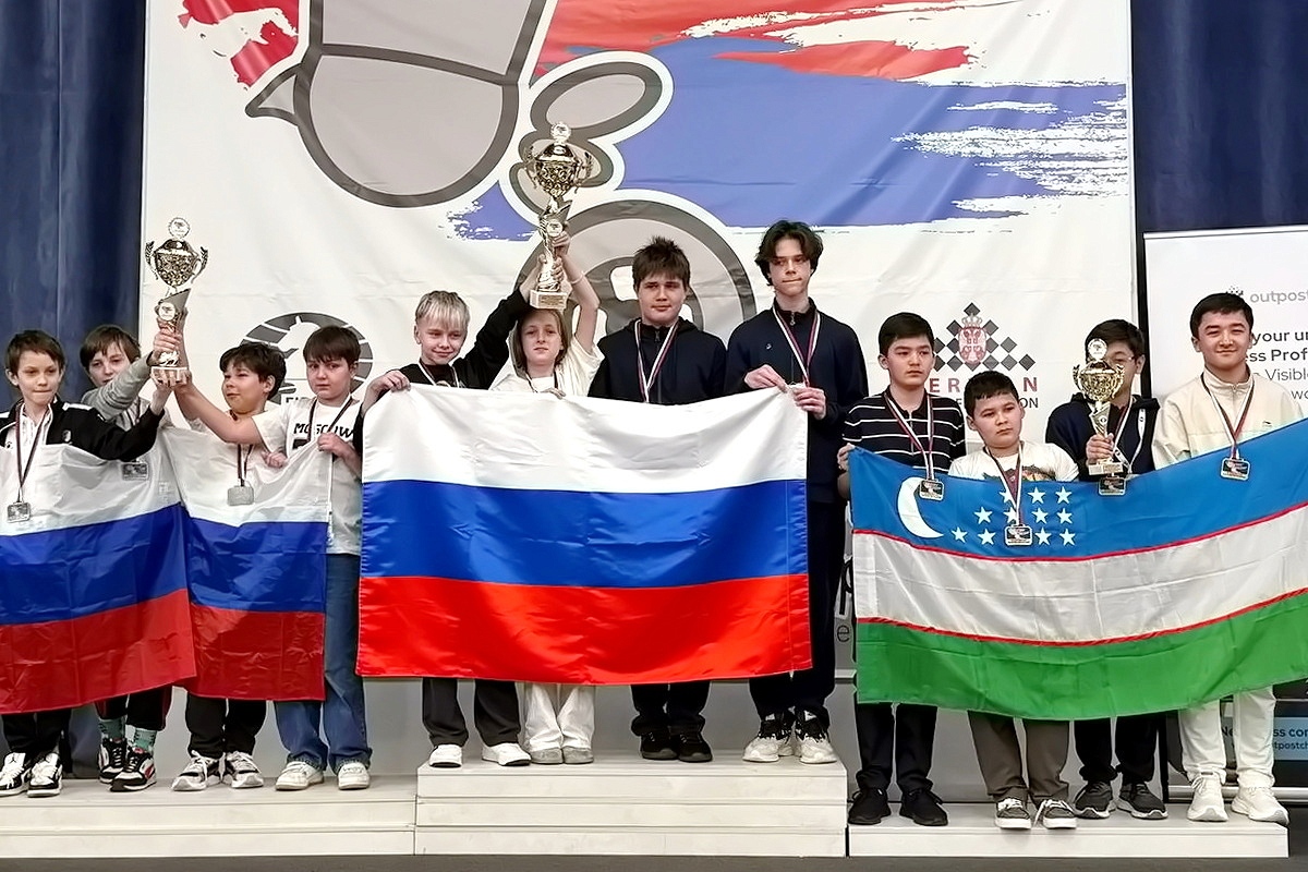Москвичи отличились в командном турнире на первенстве мира по рапиду