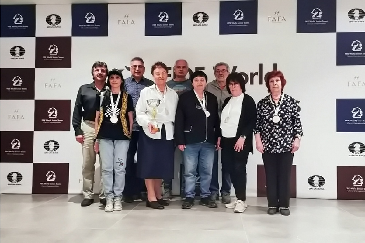 Сборная России – победитель чемпионата мира среди женщин-ветеранов. Поздравляем!