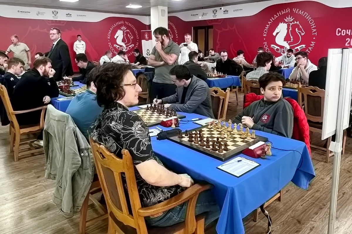 Сборная Москвы идет второй в Премьер-лиге чемпионата России