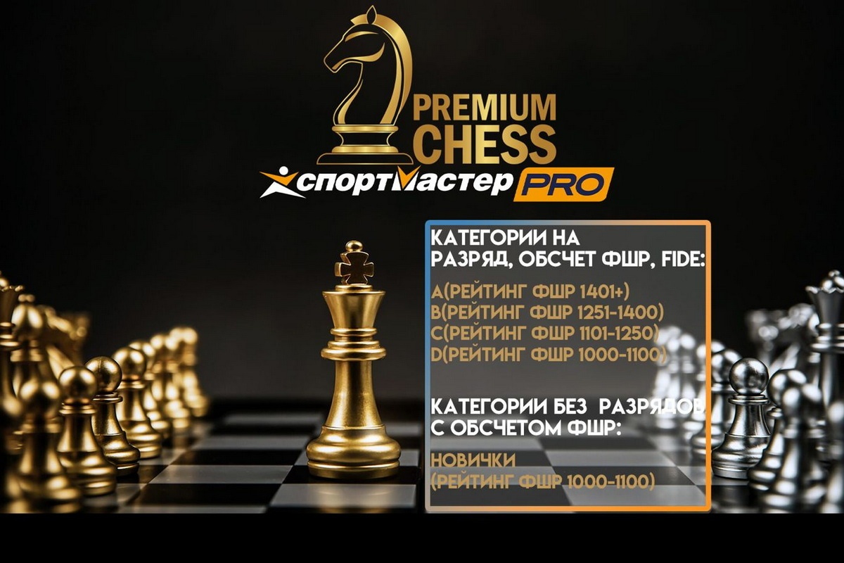 Premium Chess приглашает на турниры по быстрым шахматам