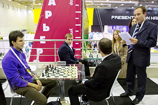 «Шахматная гостиная» была в центре внимания на RIW-2013