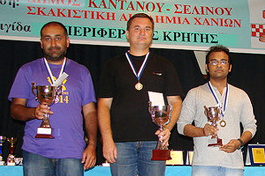 Андрей Рычагов выиграл турнир в Греции