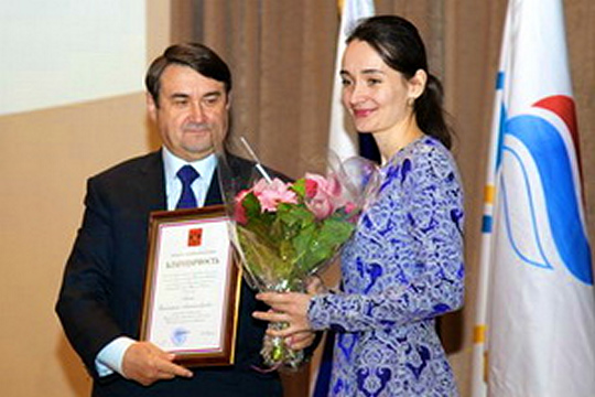 Екатерина Лагно получила благодарность от Президента России. Поздравляем!