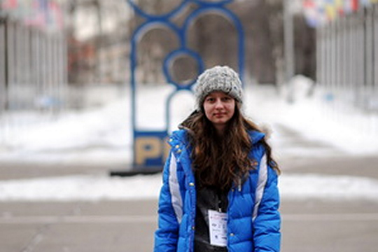 Алина Бивол: Зима, каникулы студентов, Moscow Open