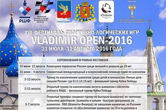 Командное первенство России стартует в Суздале