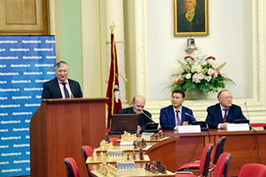 Шахматный вечер прошел в  Дипломатическом клубе Академии МИД России