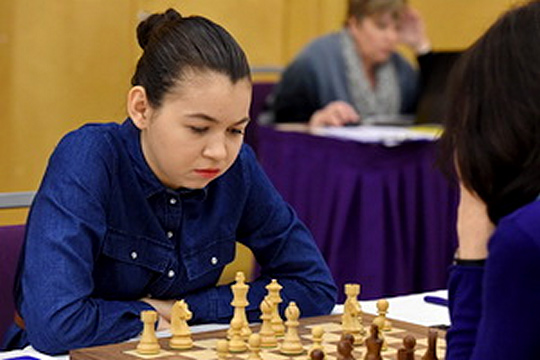 Александра Горячкина вошла в число лидеров на чемпионате Европы